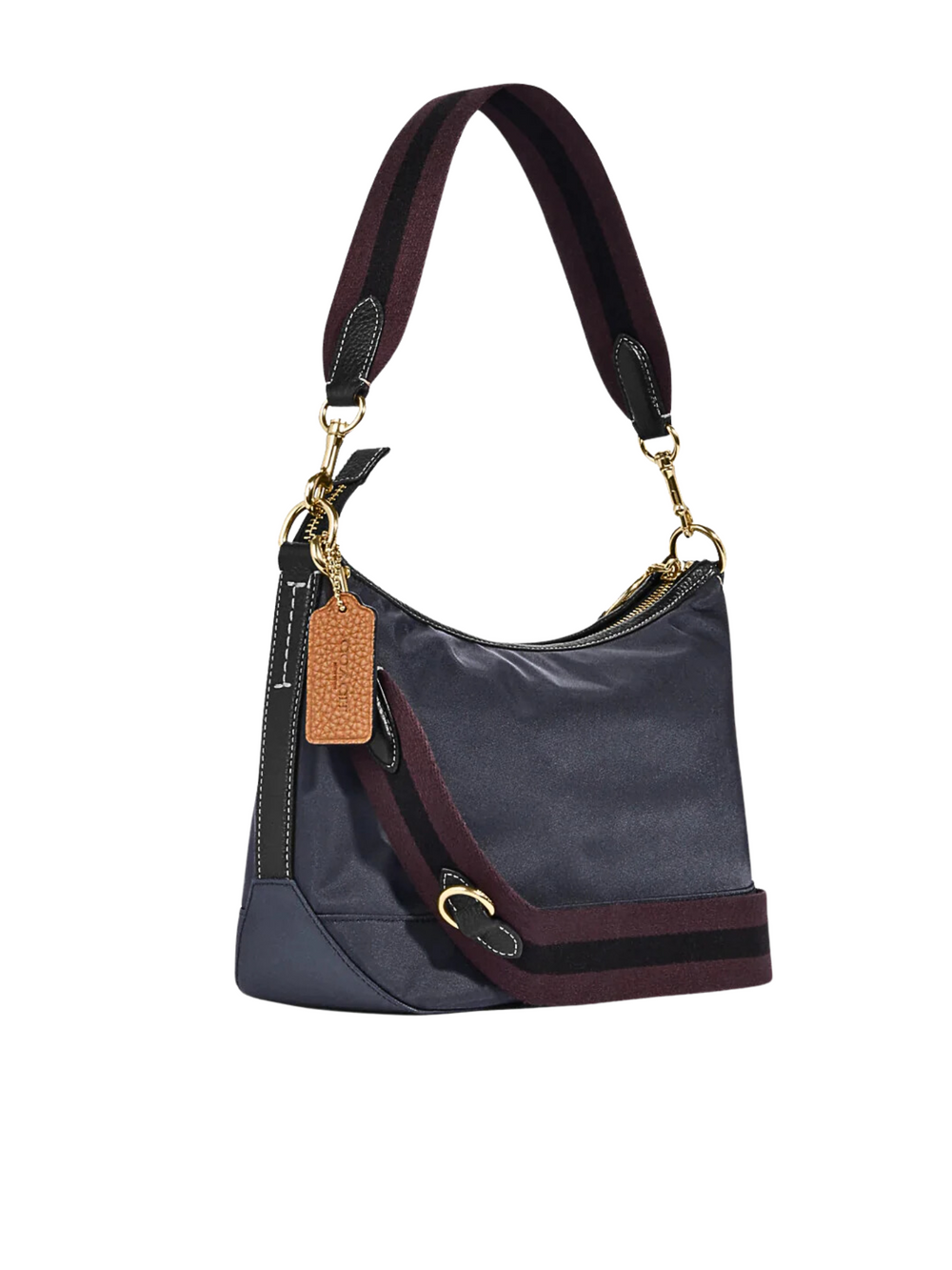 gambar-belakang-Coach-Ellis-Nylon-Shoulde-Bag-Black