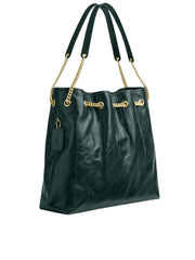 gambar-belakang-Coach-Evelyn-Large-Shoulder-Bag-With-Quilting-Dark-Teal