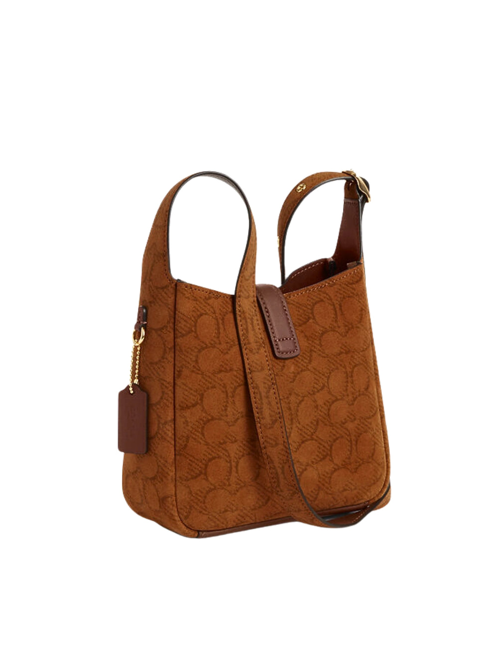 gambar-belakang-Coach-Hadley-Mini-Crossbody-Bag-In-Signature-Suede-Caramel
