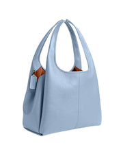 Coach Lana Shoulder Bag Pebble Leather Bluebell