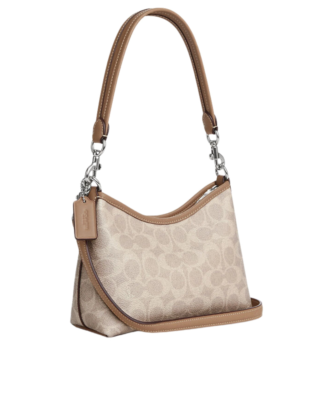 gambar-belakang-Coach-Laurel-Small-Shoulder-Bag-In-Signature-Canvas-Sand-Taupe