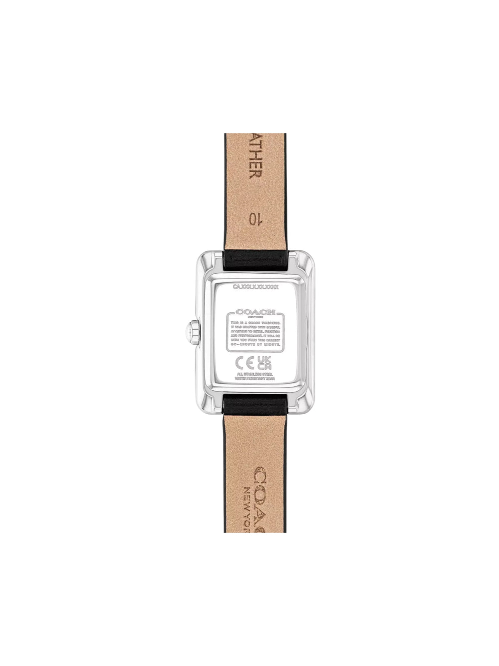 gambar-belakang-Coach-Mara-Case-Silver-Black-Leather-Strap-Watch