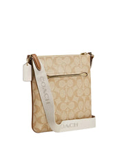 gambar-belakang-Coach-Mini-Rowan-File-Bag-In-Signature-Canvas-With-Stripe-Light-Khaki-Chalk-Saddle