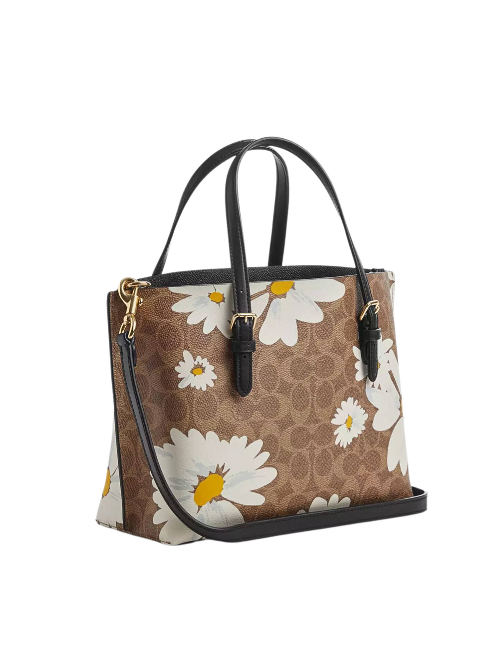 gambar-belakang-Coach-Mollie-Tote-Bag-25-In-Signature-Canvas-With-FloraL-Print-Tan-Multi