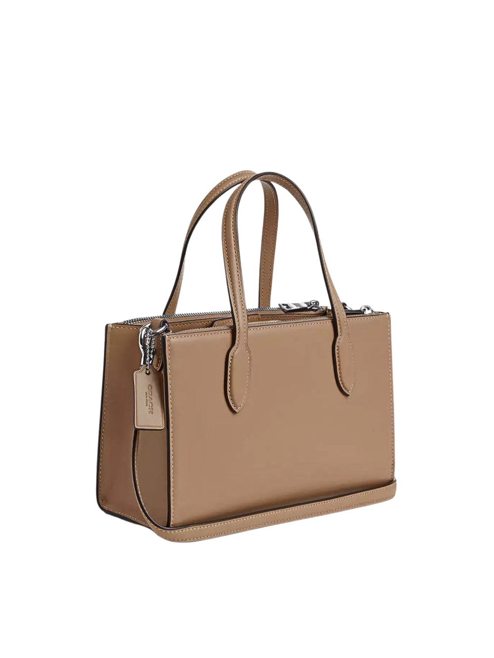 gambar-belakang-Coach-Nina-Small-Tote-Bag-Debossed-C-Taupe
