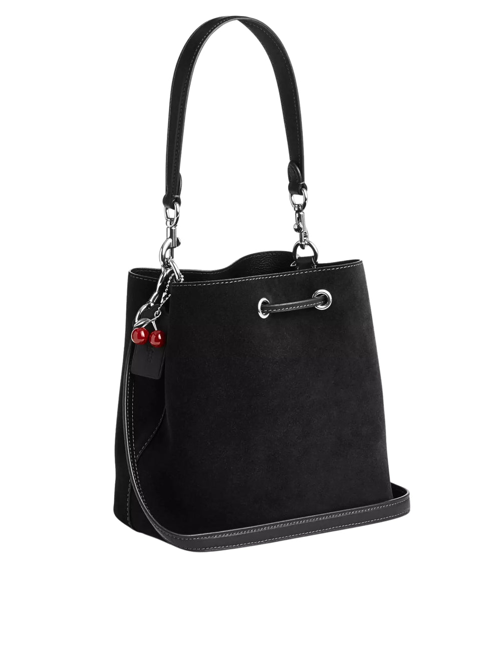 gambar-belakang-Coach-Rowan-Bucket-Bag-With-Cherry-Charm-Black