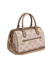 gambar-belakang-Coach-Rowan-Satchel-Bag-In-Blocked-Signature-Canvas-Sand-Tan