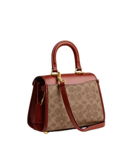 gambar-belakang-Coach-Sammy-Top-Handle-21-In-Signature-Canvas-Tan-Rust