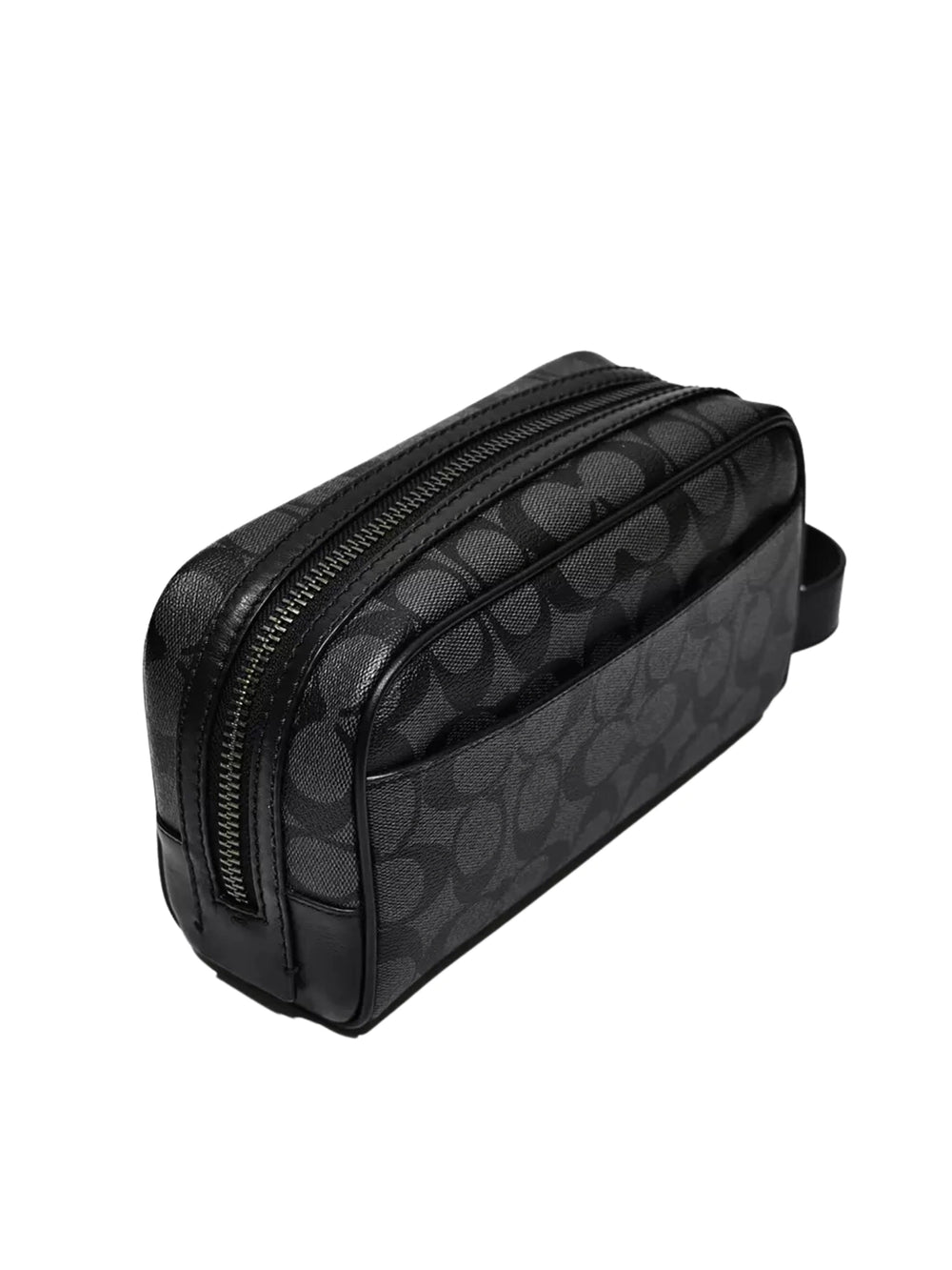 gambar-belakang-Coach-Small-Travel-Kit-In-Signature-Canvas-Charcoal-Black