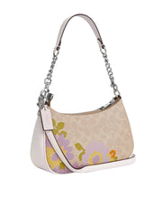 gambar-belakang-Coach-Teri-Shoulder-Bag-In-Signature-Canvas-With-Floral-Print-Sand-Multi