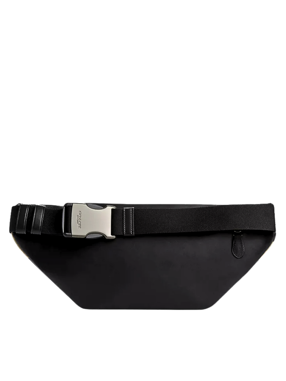 gambar-belakang-Coach-Track-Belt-Bag-In-Signature-Canvas-Khaki-Black