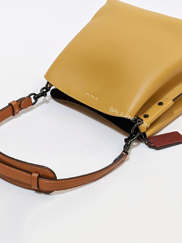 gambar-belakang-Coach-Willow-Bucket-Bag-In-Colorblock-Flax-Multi