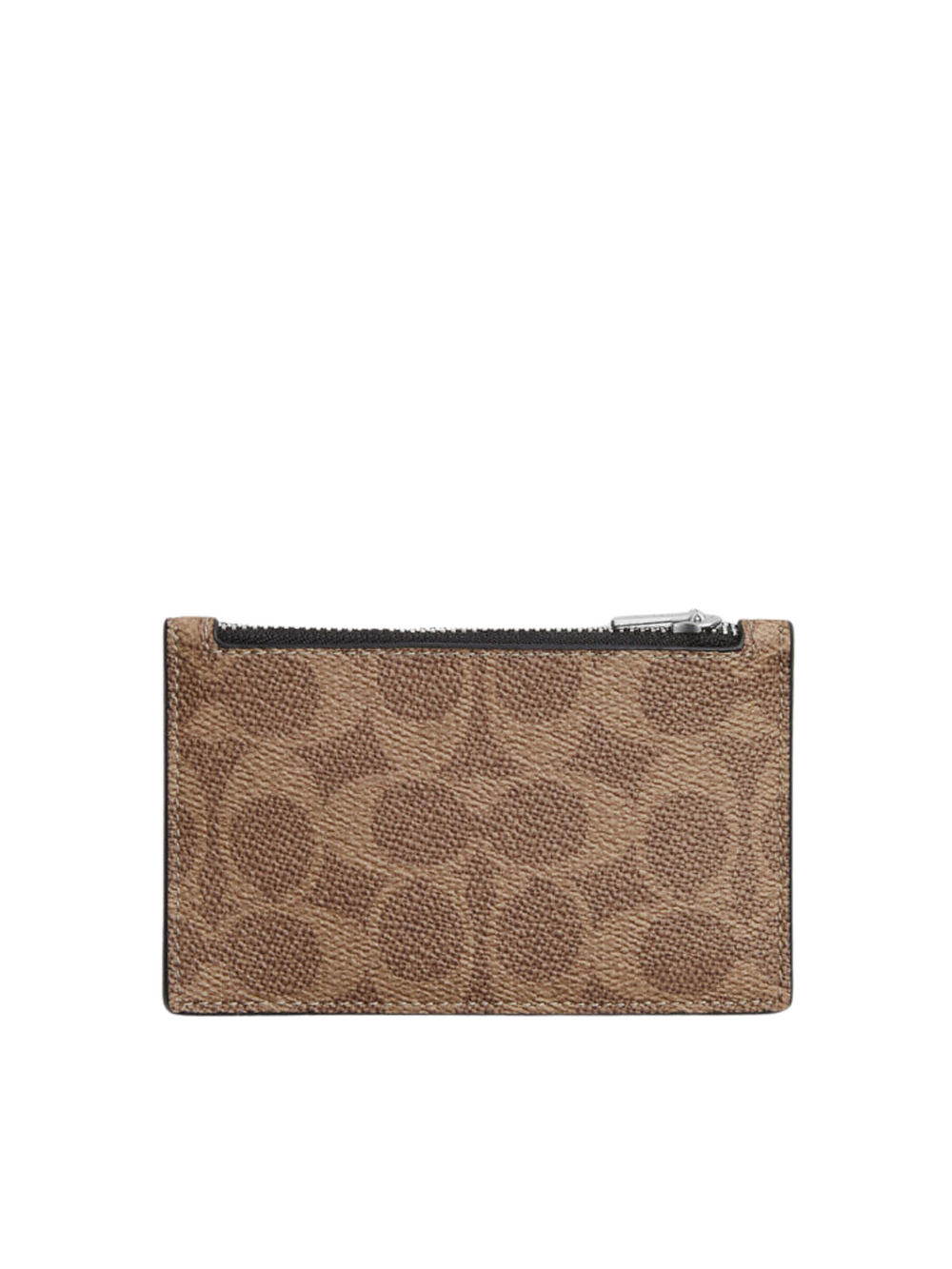 gambar-belakang-Coach-Zip-Card-Case-Tan-Chalk