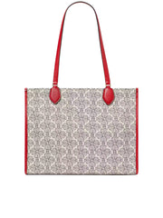 gambar-belakang-Kate-Spade-Flower-Coated-Canvas-Large-Market-Tote-Cherry-Rouge-Multi