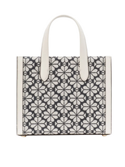 gambar-belakang-Kate-Spade-Flower-Jacquard-Manhattan-Small-Tote-Charcoal-Grey-Multi