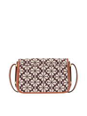 gambar-belakang-Kate-Spade-Flower-Jacquard-Small-Flap-Crossbody-Burgundy-Multi