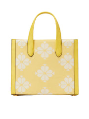 gambar-belakang-Kate-Spade-Flower-Jaqcuard-Two-Tone-Canvas-Manhattan-Small-Tote-Dandelion