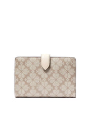 gambar-belakang-Kate-Spade-Flower-Medium-Compact-Bifold-Wallet-Dark-Beige