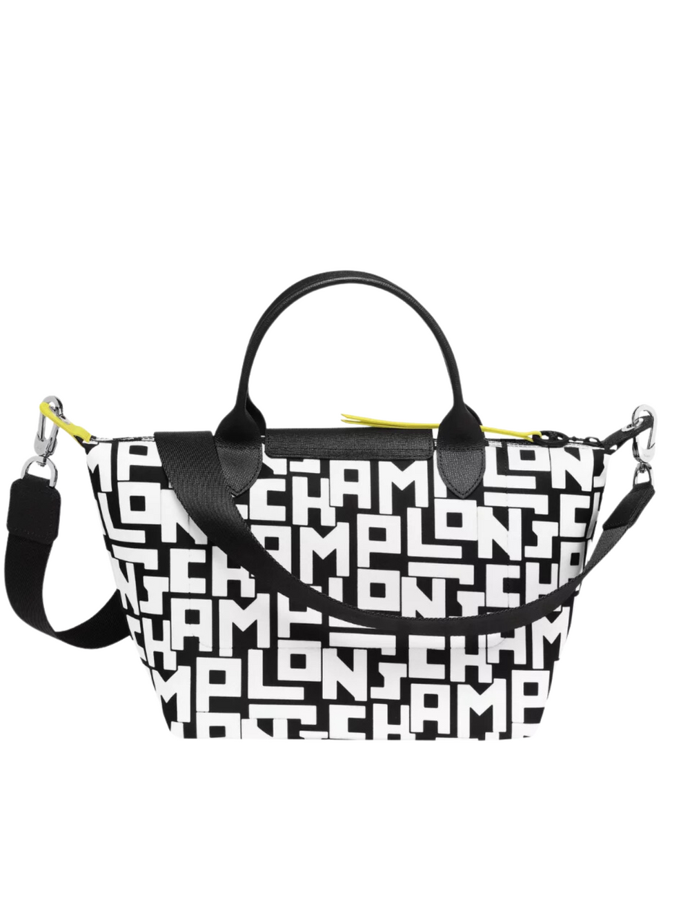 gambar-belakang-Le-Pliage-LGP-S-Top-Handle-Black-White