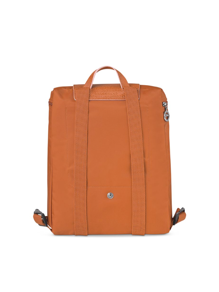 Longchamp orange backpack hot sale