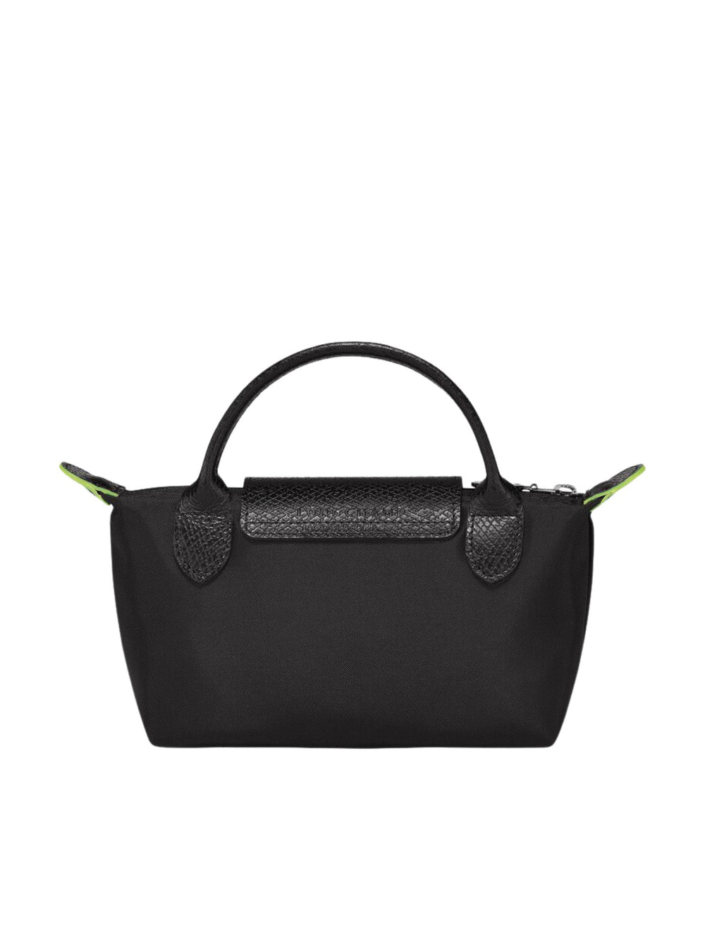 gambar-belakang-Longchamp-Le-Pliage-Green-Pouch-With-Handle-Black-balilene