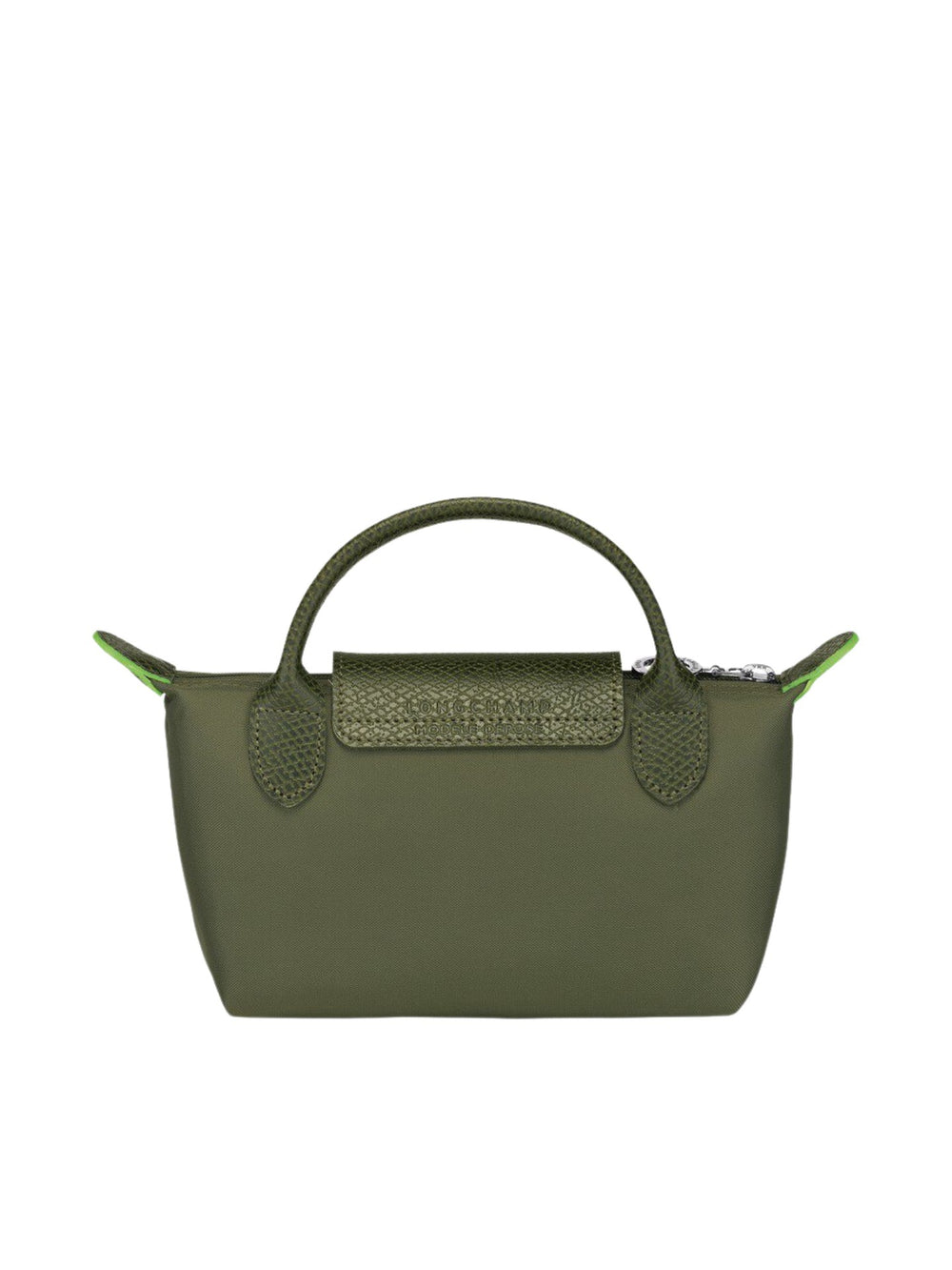 gambar-belakang-Longchamp-Le-Pliage-Green-Pouch-With-Handle-Forest-balilene