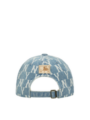 gambar-belakang-MLB-Monogram-Denim-Ball-Hat-NY-Blue