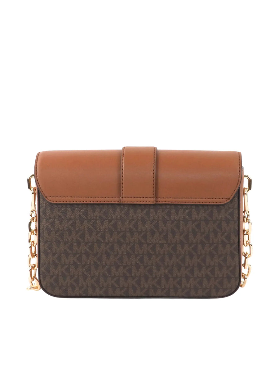 Michael Kors Carmen Convertible Shoulder Bag Brown – Balilene