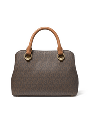 gambar-belakang-Michael-Kors-Edith-Small-Logo-Satchel-Brown