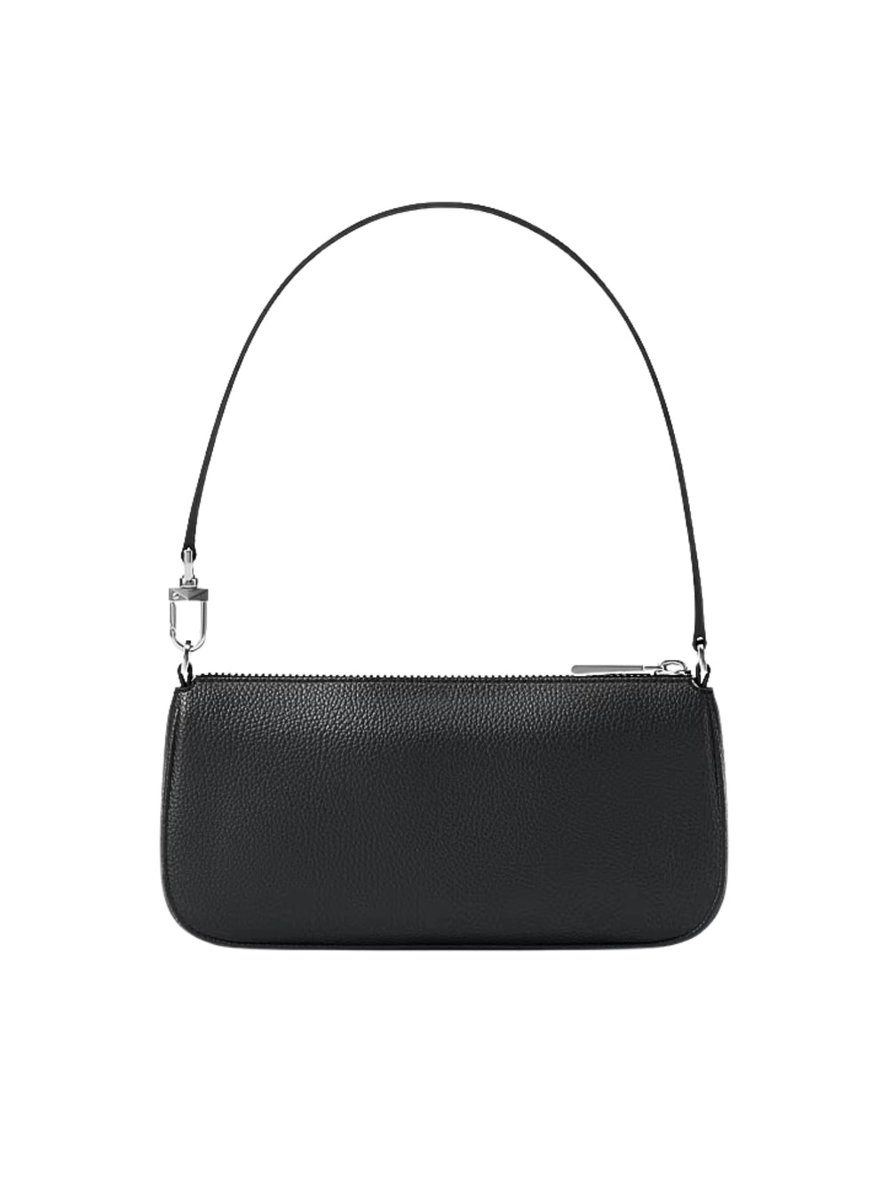 gambar-belakang-Michael-Kors-Zoe-Small-Pebbled-Leather-Pochette-Black