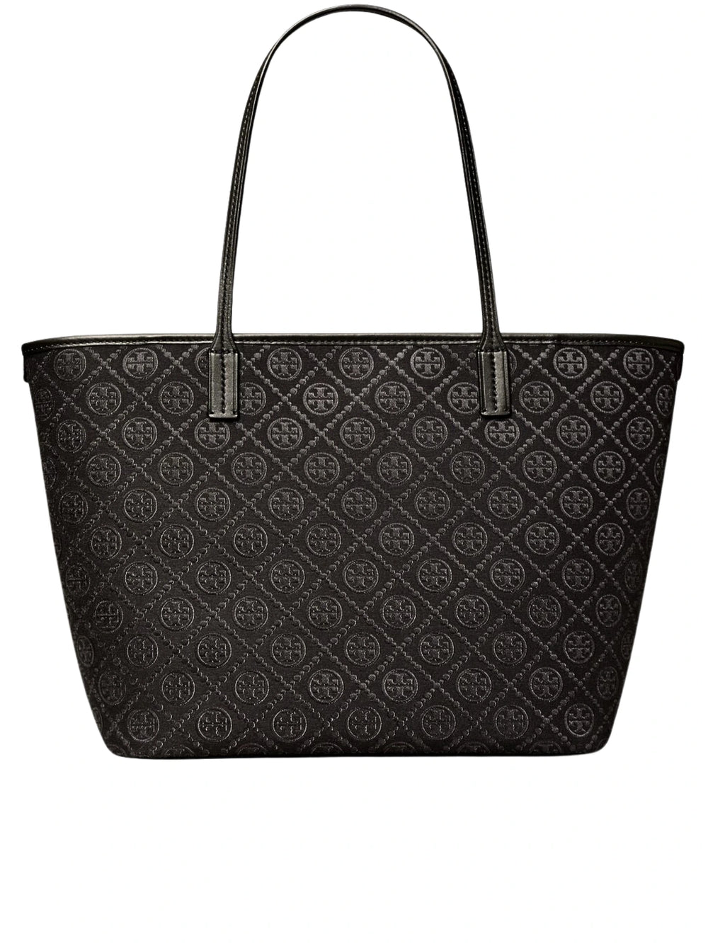 gambar-belakang-Tory-Burch-T-Monogram-Zip-Tote-Bag-Black