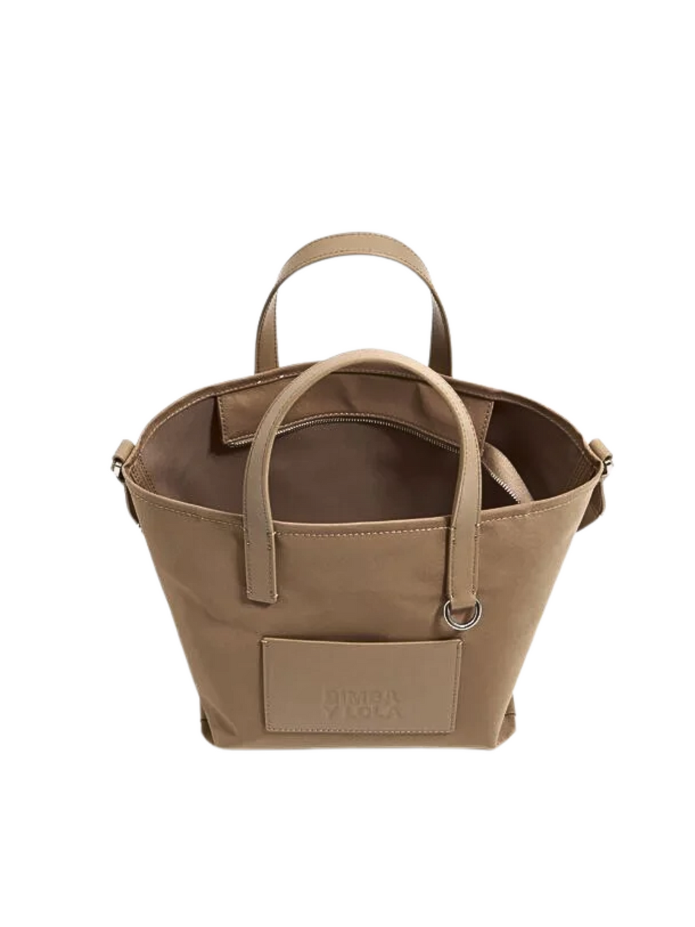 gambar-dalam-BYL-Small-Bark-Brown-Nylon-Crossbody-Bag