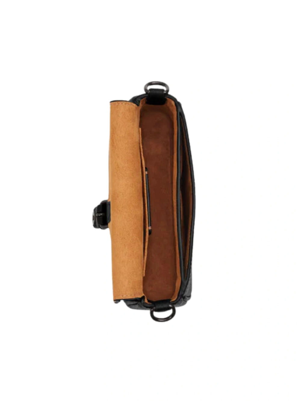 gambar-dalam-Coach-Amelia-Leather-Small-Saddle-Bag-Black