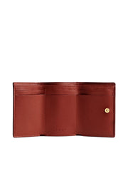 gambar-dalam-Coach-Essential-Mini-Trifold-Wallet-In-Signature-Canvas-Tan-Rust