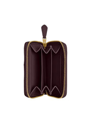 gambar-dalam-Coach-Essential-Small-Zip-Around-Card-Case-With-Pillow-Quilting-Black-Currant