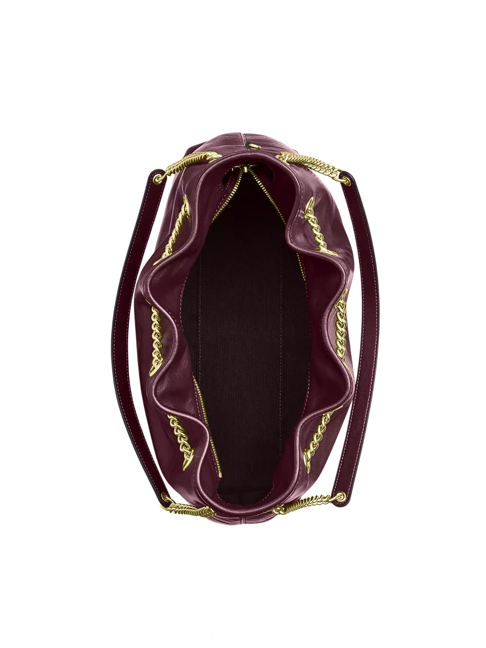 gambar-dalam-Coach-Evelyn-Shoulder-Bag-Dark-Wine