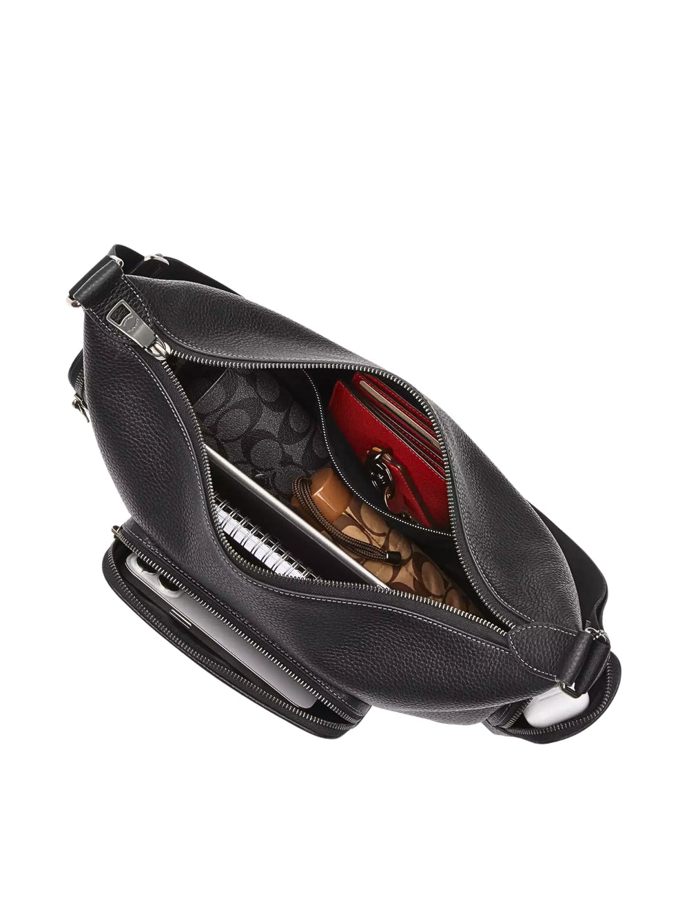 gambar-dalam-Coach-Finn-Crossbody-Bag-With-Pockets-Black
