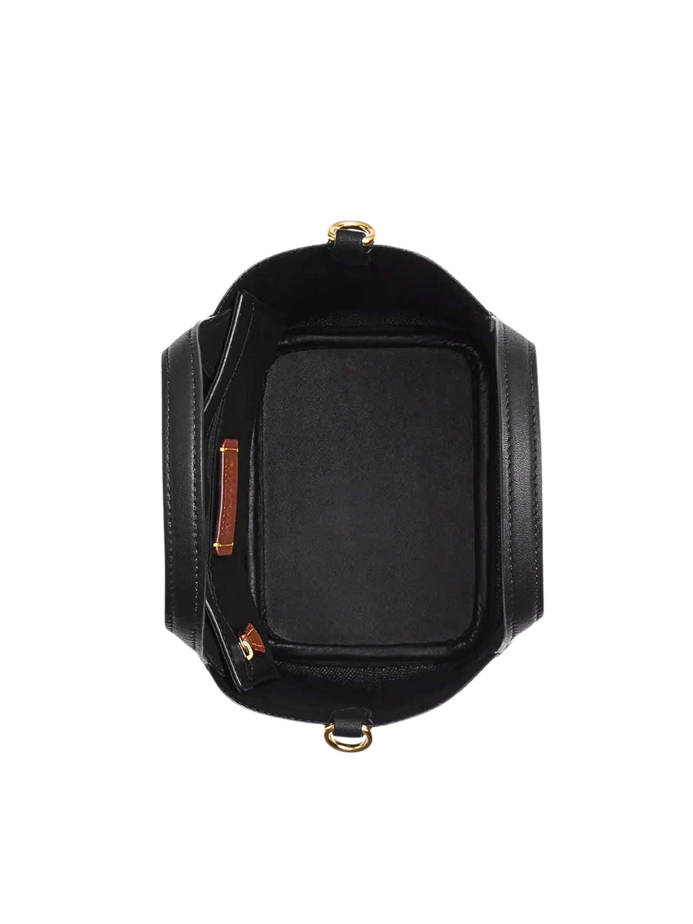 gambar-dalam-Coach-Hanna-Bucket-Bag-In-Signature-Canvas-Walnut-Black