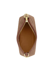 gambar-dalam-Coach-Laurel-Small-Shoulder-Bag-In-Signature-Canvas-Tan-Brown