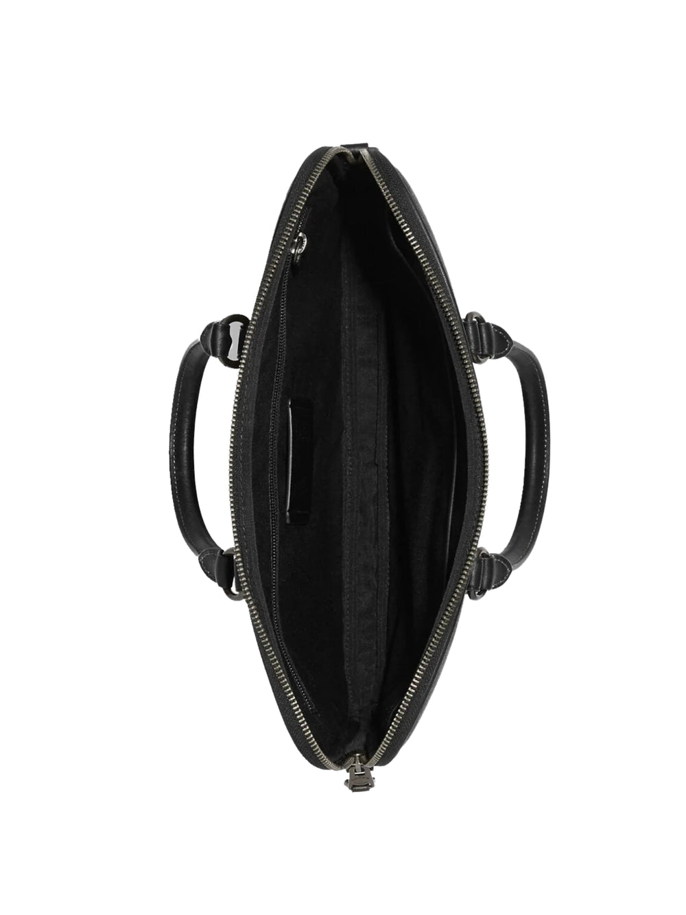 gambar-dalam-Coach-Liam-Compact-Brief-In-Signature-Canvas-Charcoal-Black