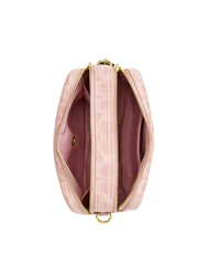gambar-dalam-Coach-Mini-Carey-Crossbody-Bag-In-Signature-Denim-Light-Pink