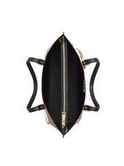 gambar-dalam-Coach-Mollie-Tote-Bag-25-In-Signature-Canvas-With-FloraL-Print-Tan-Multi