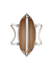 gambar-dalam-Coach-Mollie-Tote-Bag-25-In-Signature-Canvas-With-Floral-Print-Sand-Multi