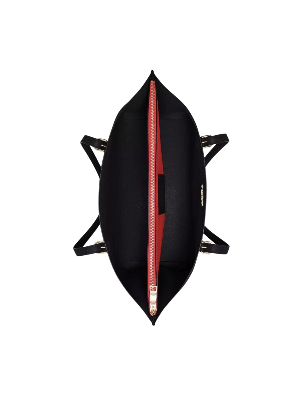 gambar-dalam-Coach-Mollie-Tote-In-Signature-Canvas-Black