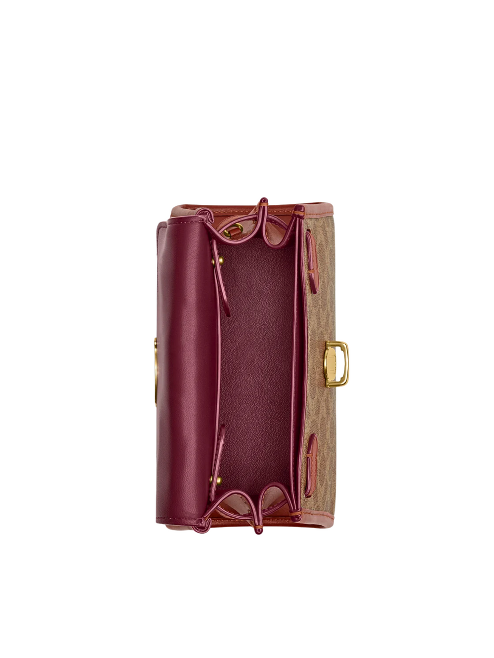 gambar-dalam-Coach-Sammy-Top-Handle-21-In-Signature-Canvas-Tan-Rust