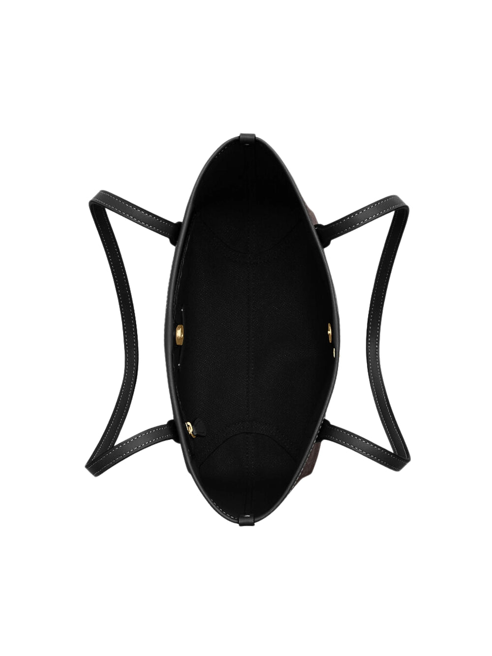 gambar-dalam-Coach-Small-City-Tote-Bag-In-Signature-Canvas-Walnut-Black