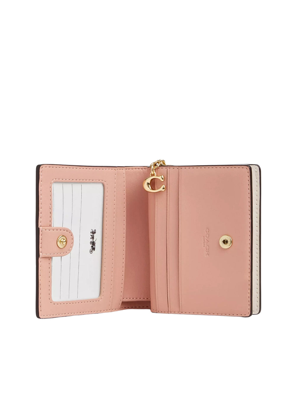 gambar-dalam-Coach-Snap-Wallet-In-Signature-Canvas-With-Floral-Print-Sand-Multi