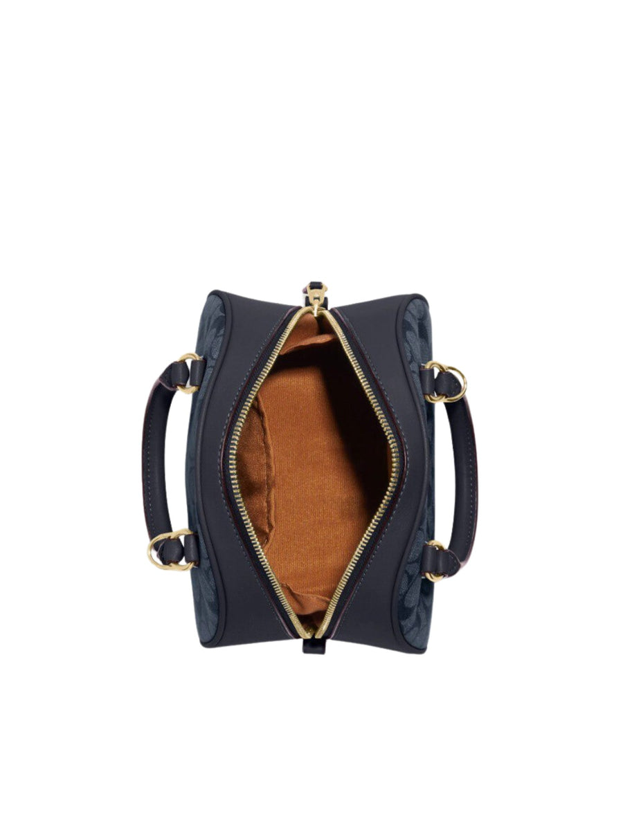 Coach CH140 Sydney Satchel In Signature Chambray IN Denim Multi