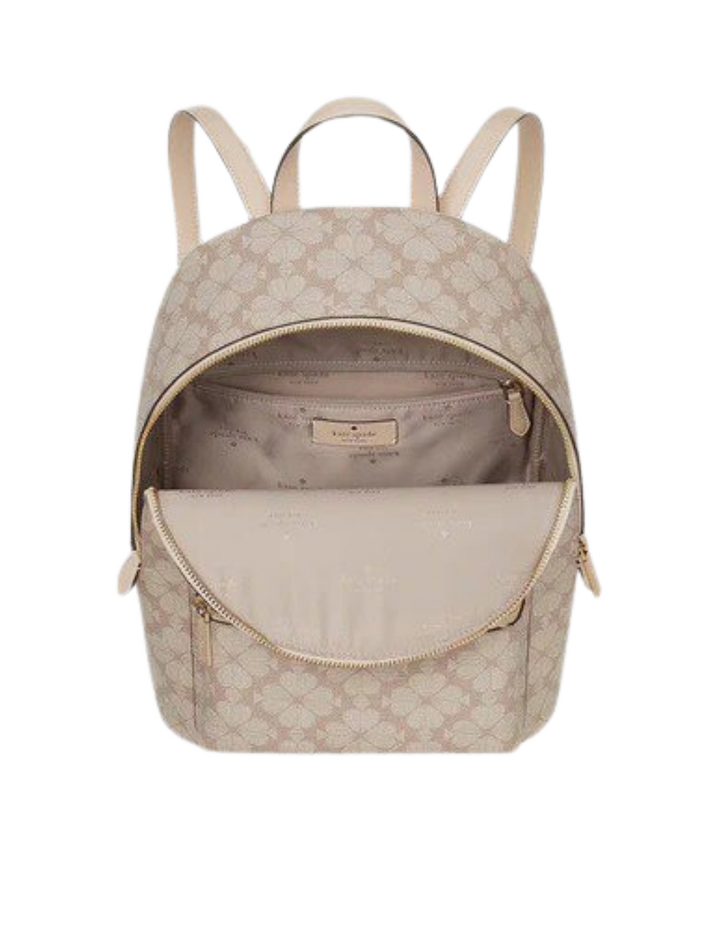 gambar-dalam-Kate-Spade-Backpack-Signature-Spade-Flower-Dark-Beige