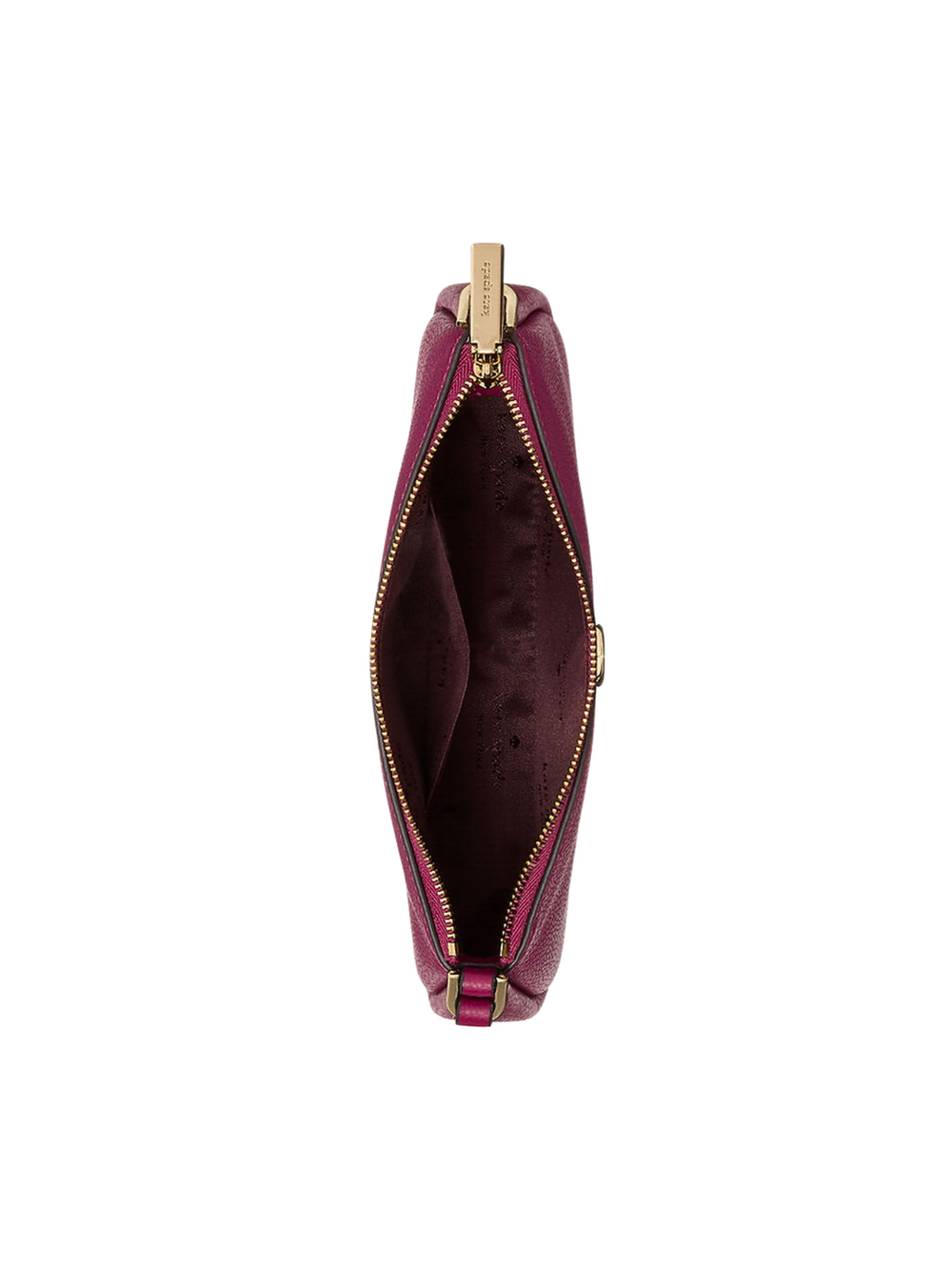 gambar-dalam-Kate-Spade-Kayla-Pebbled-Leather-Convertible-Wristlet-Dark-Raspberry